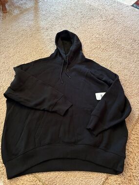 Reebok Women's Black Pullover Hoodie size 2X